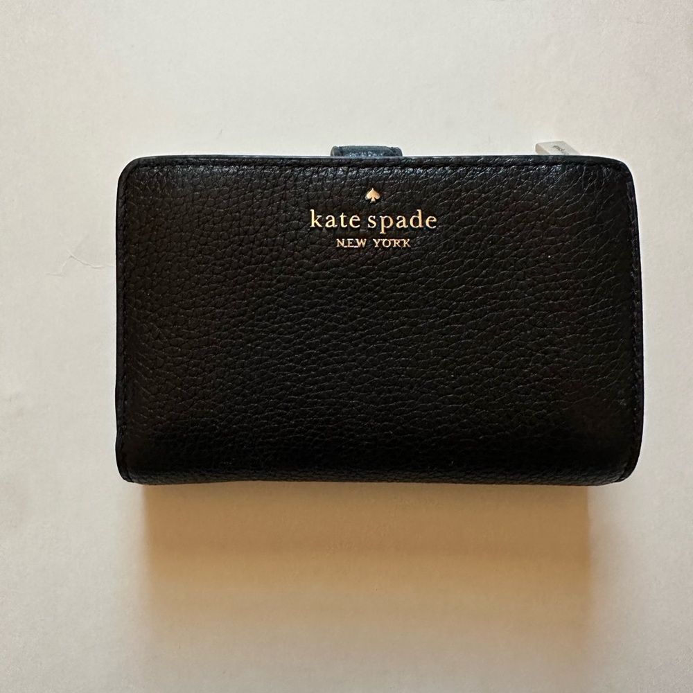 Kate Spade Black Staci Medium Wallet